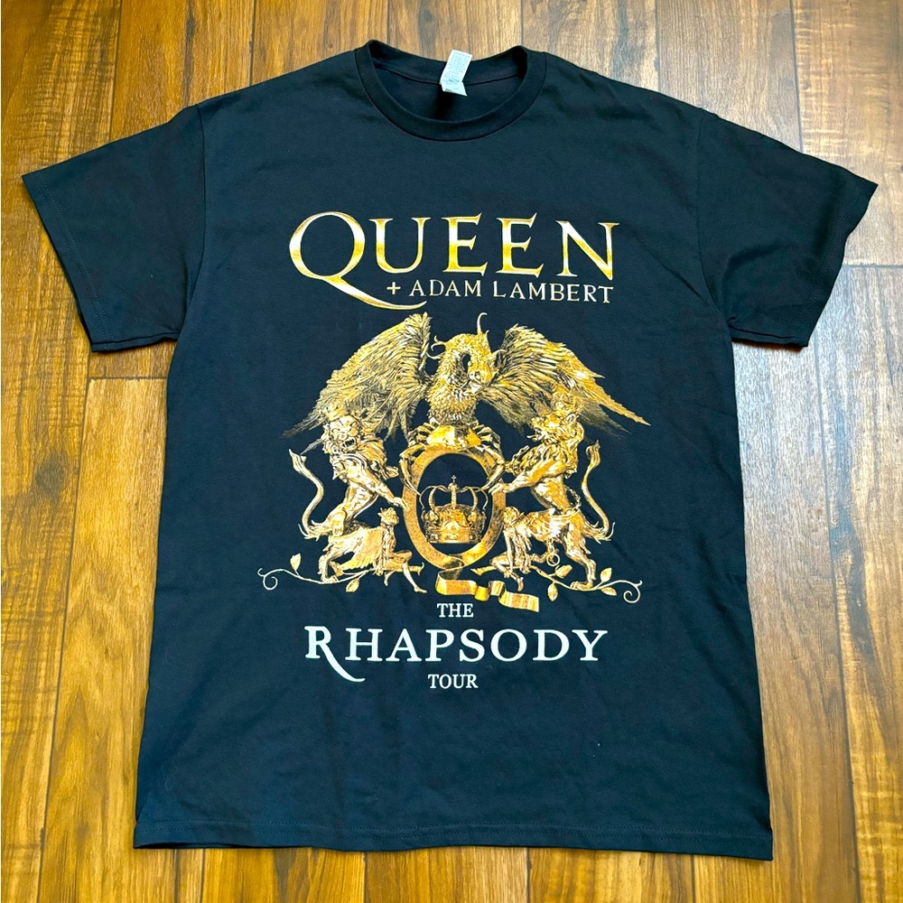 2023 Queen Concert Tee With Adam Lambert * The Rhapsody Tour * Size Medium